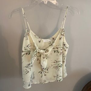 Floral tank from boutique